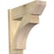 Ekena Millwork Westlake Slat Rough Sawn Outlooker, Douglas Fir, 8"W x 24"D x 24"H OUT08X24X24WTL06RDF - alternate 1